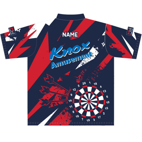 RED Knox Amusement Dart Jersey - Image 4