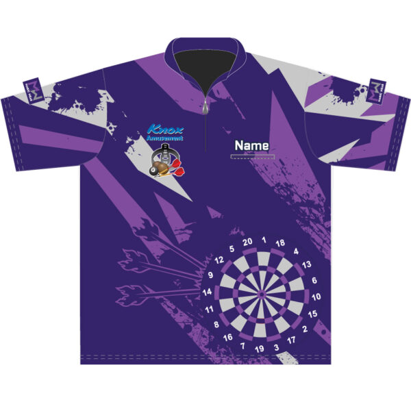 PURPLE Knox Amusement Dart Jersey