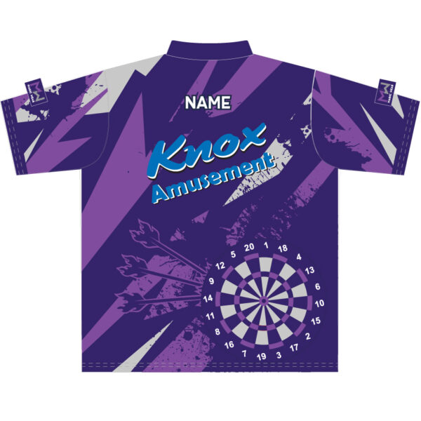 PURPLE Knox Amusement Dart Jersey - Image 2